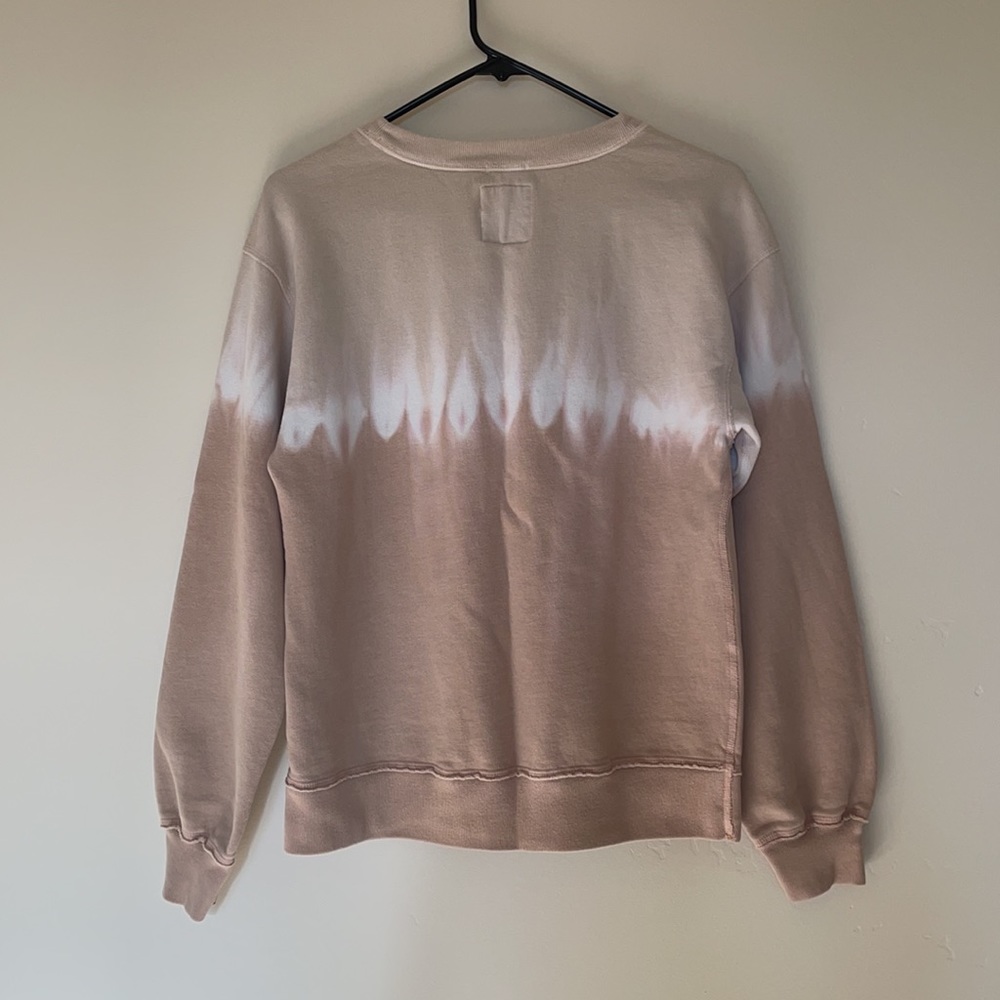 Abercrombie & Fitch Tan and Brown Dyed Soft Pullover - Picture 2 of 10